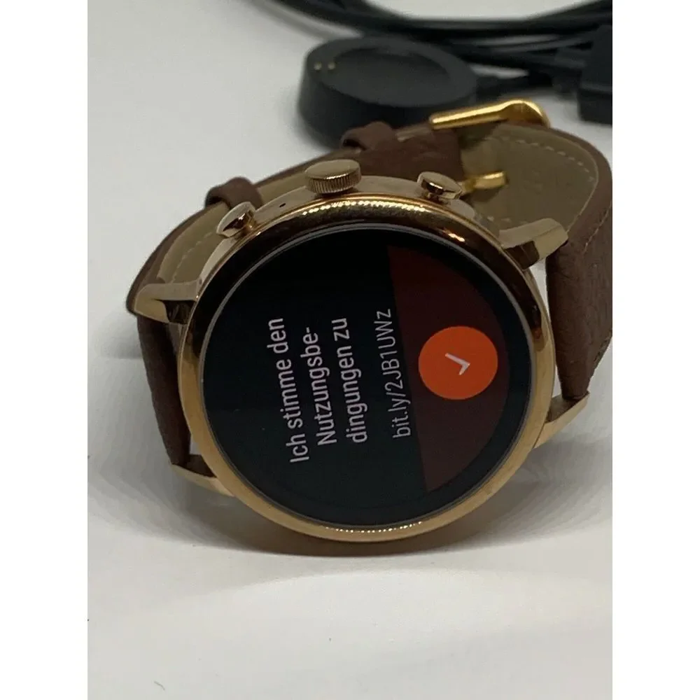 Fossil Gen 4 Authentic Digital Dial Smart Watch Custom Band FTW6020 NP18